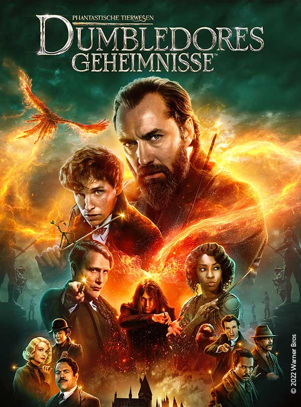 Affiche du film Fantastic beasts the secret of dumbledore